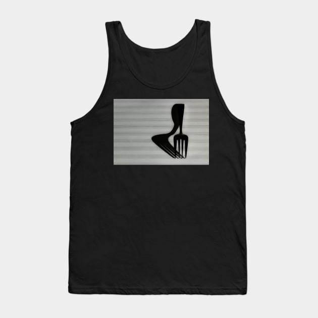 Musical Fork 2 Tank Top by Robert Alsop